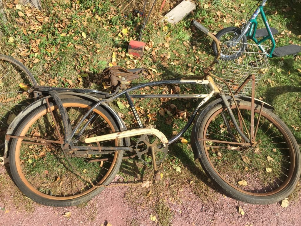An old relic of a bike